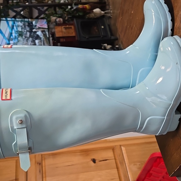 Hunter Blue Women's Winter & Rain Boots - Picture 3 of 7